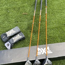PXG 0211 Wood Set. Driver, 5 And 7 Wood Right Handed 