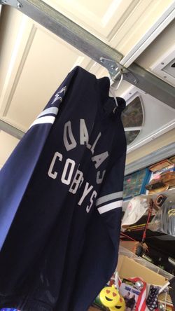 Dallas Cowboys full- zip track jacket / sweatshirt size adult L