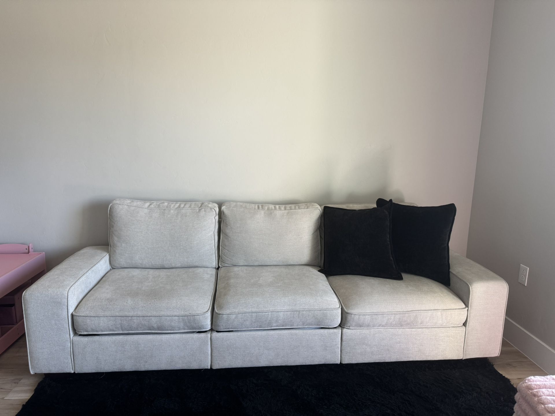 Sofa couch Seat Storage - Beige