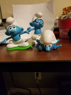 3 Smurf collection