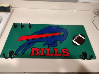 Buffalo Bills Handmade Coat And Keys Rack