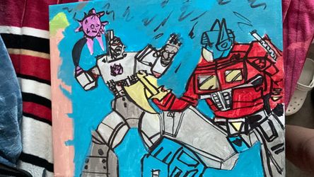 Optimus prime vs megatron