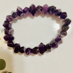 Natural Amethyst Bracelet 