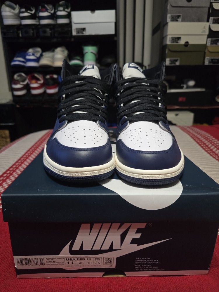 Jordan 1 Marina Blue Men Size 11