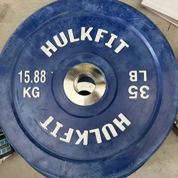 Bumper Weights. 35 Lbs. 2 Total 