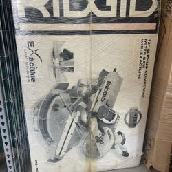For Sale Brand New Ridgid Electric Saw With Mobile Saw Stand 