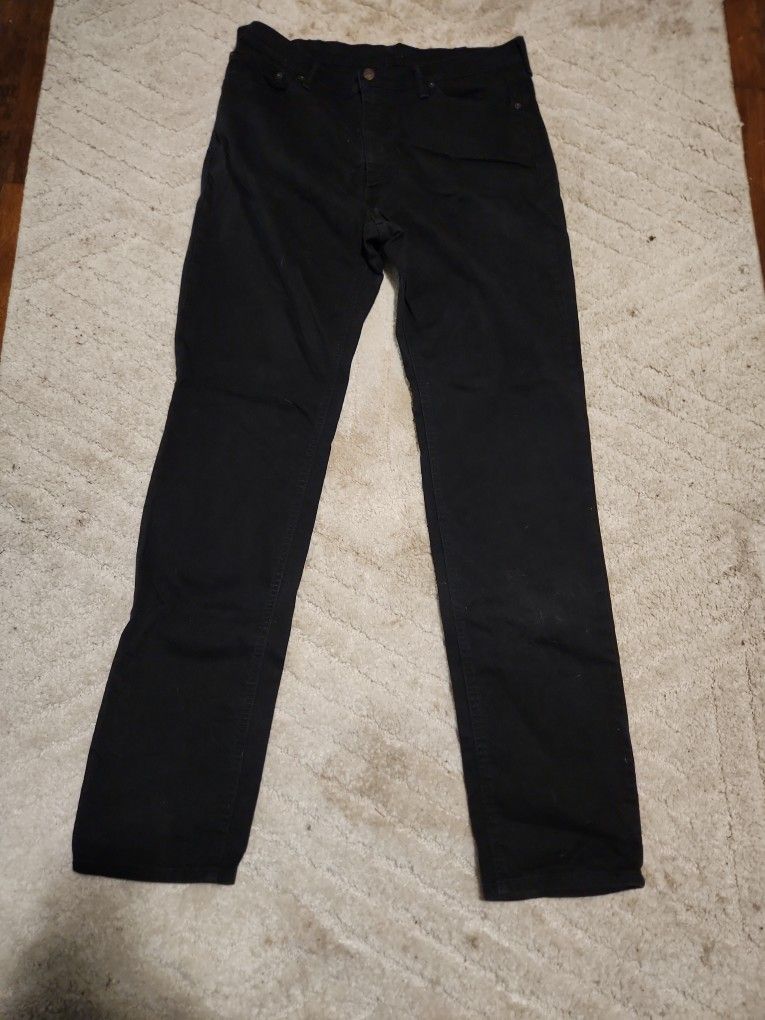 Black 541 Levi Jeans