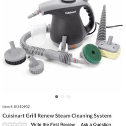 Cuisinart Grill Cleaning Steamer