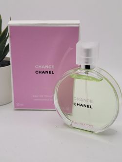 CHANEL
 
CHANCE EAU FRAÎCHE Eau de Toilette 

1.7 fl ⭐️