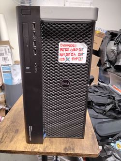 Vintage Dell Precision T7600 Workstation Missing Parts And Not Cables $60 Or Best Offer
