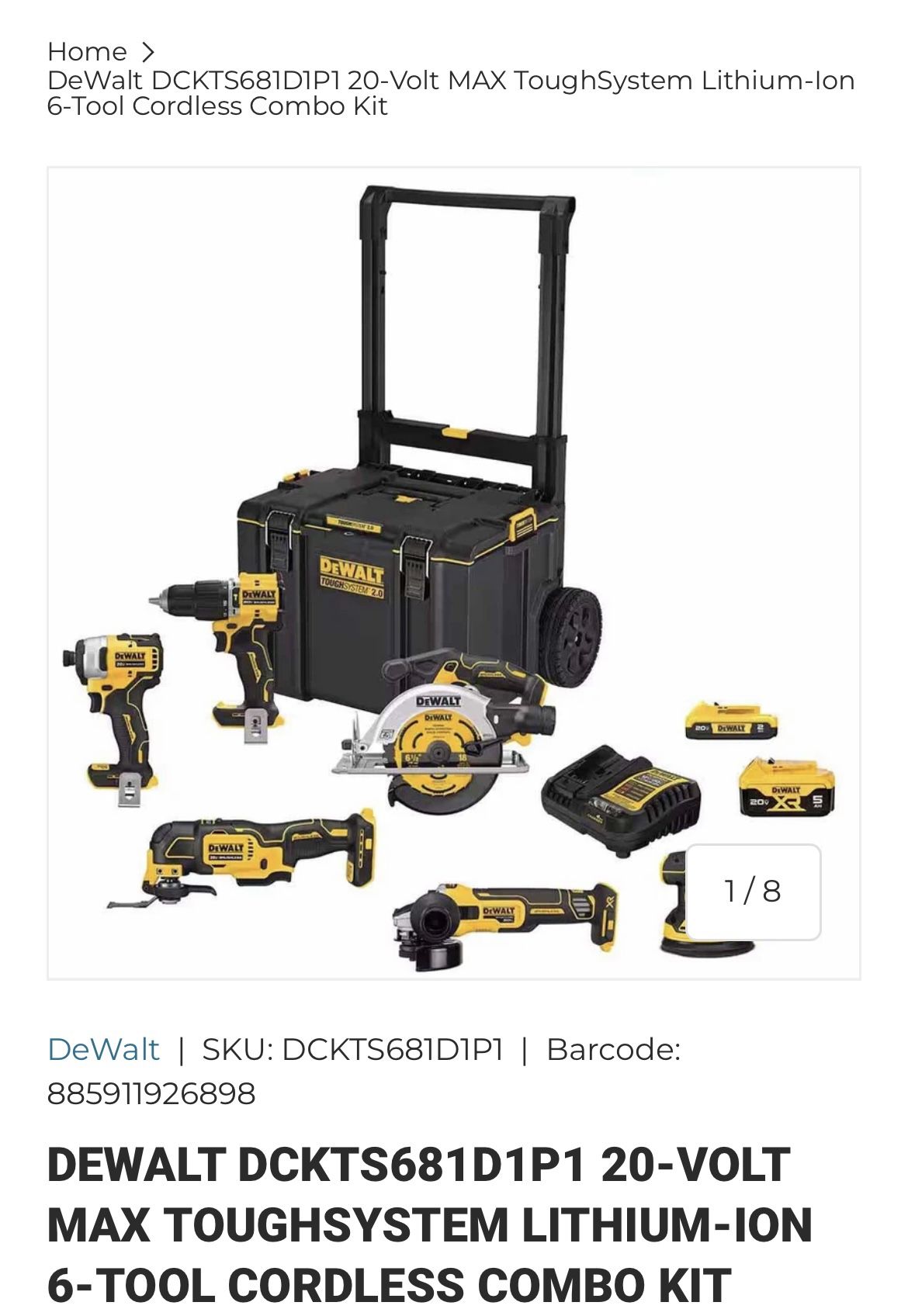 Dewalt Tool Set