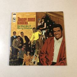 Johnny Mann Singers Vinyl Album “We Wish You a Merry Christmas”