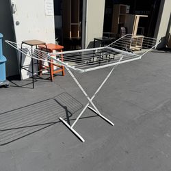 IKEA MULIG Drying rack, indoor/outdoor, white Excellent Condition Like New 