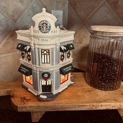 Department 56 Snow Village 1995 Starbucks Cafe