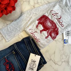 University Of Arkansas Set Small NWT