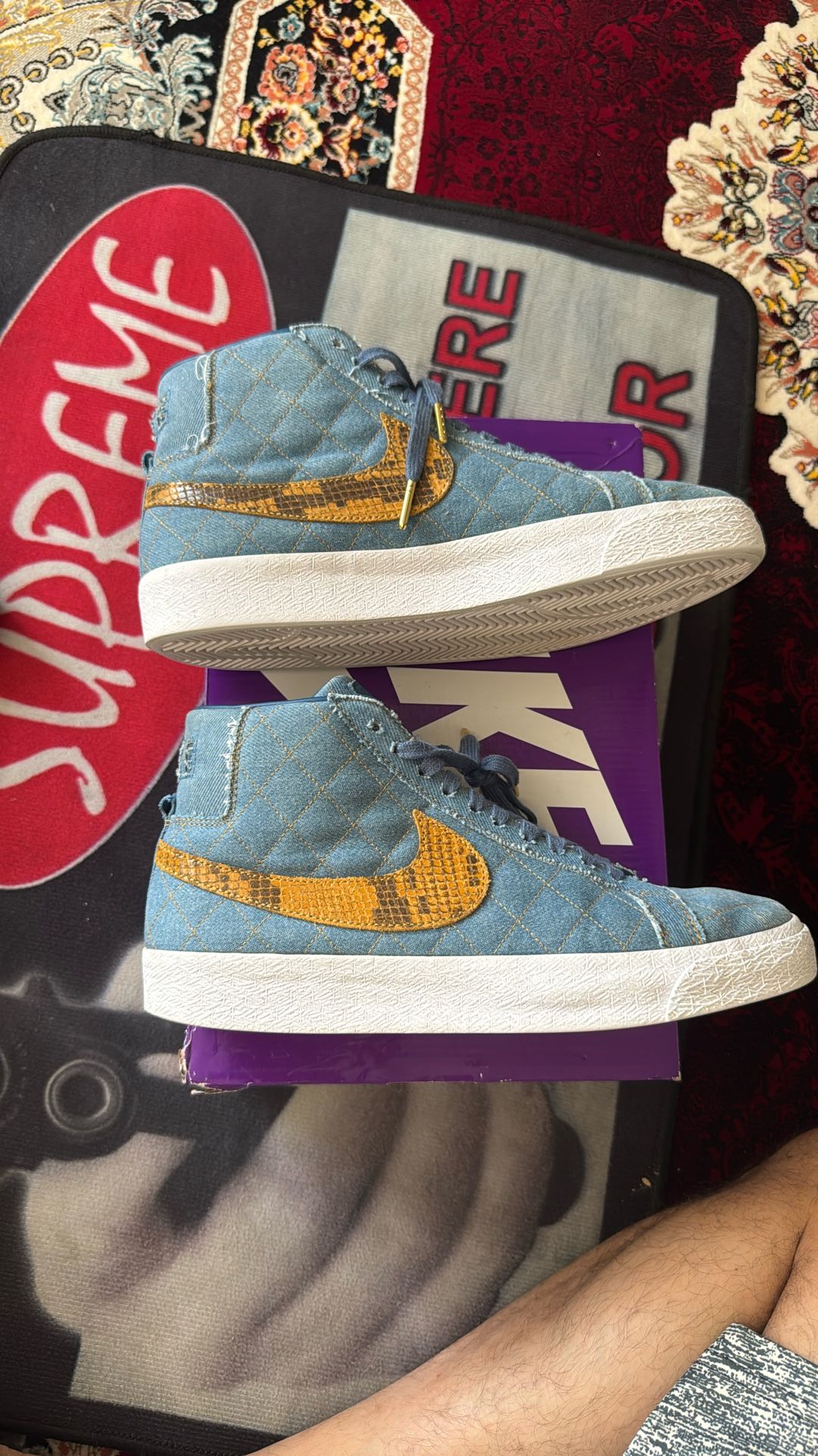 Supreme Nike Sb Zoom Blazer Mid QS 2