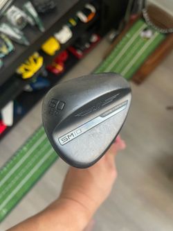 Custom Titleist Vokey SM10 Lob Wedge 60 degree Jet Black KBS shaft