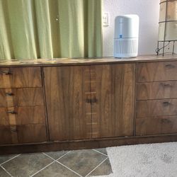 Solid Wood 12 Drawer Dresser