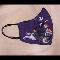 Nightmare Before Christmas Face Mask