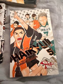 Haikyu v5 manga book new