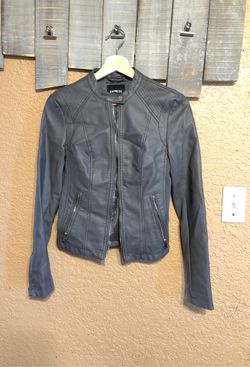 Express leather jacket