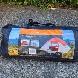 Ozark Trail 4 Person Dome Tent Camping Outdoor Family Outings Picnic Hiking 