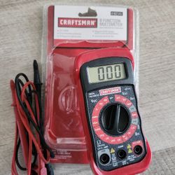 Craftsman 8 Function Multimeter