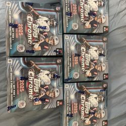 Topps Chrome NFL 2025 Lot