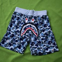 BAPE SHORTS BLUE