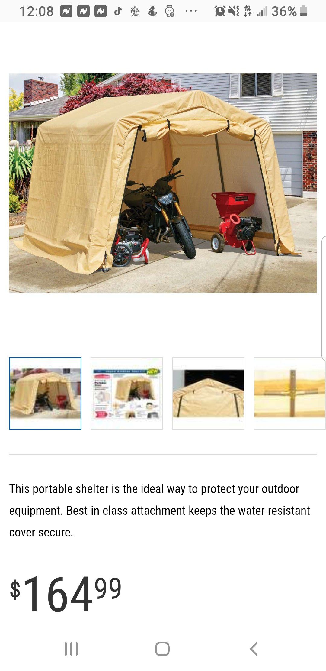 Portable shed