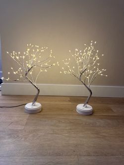 Light up decorative tree