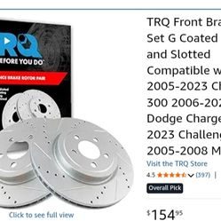 Front  Brake Rotors for Dodge Challenger, Dodge Charger, Dodge Magnum, Chrysler 300