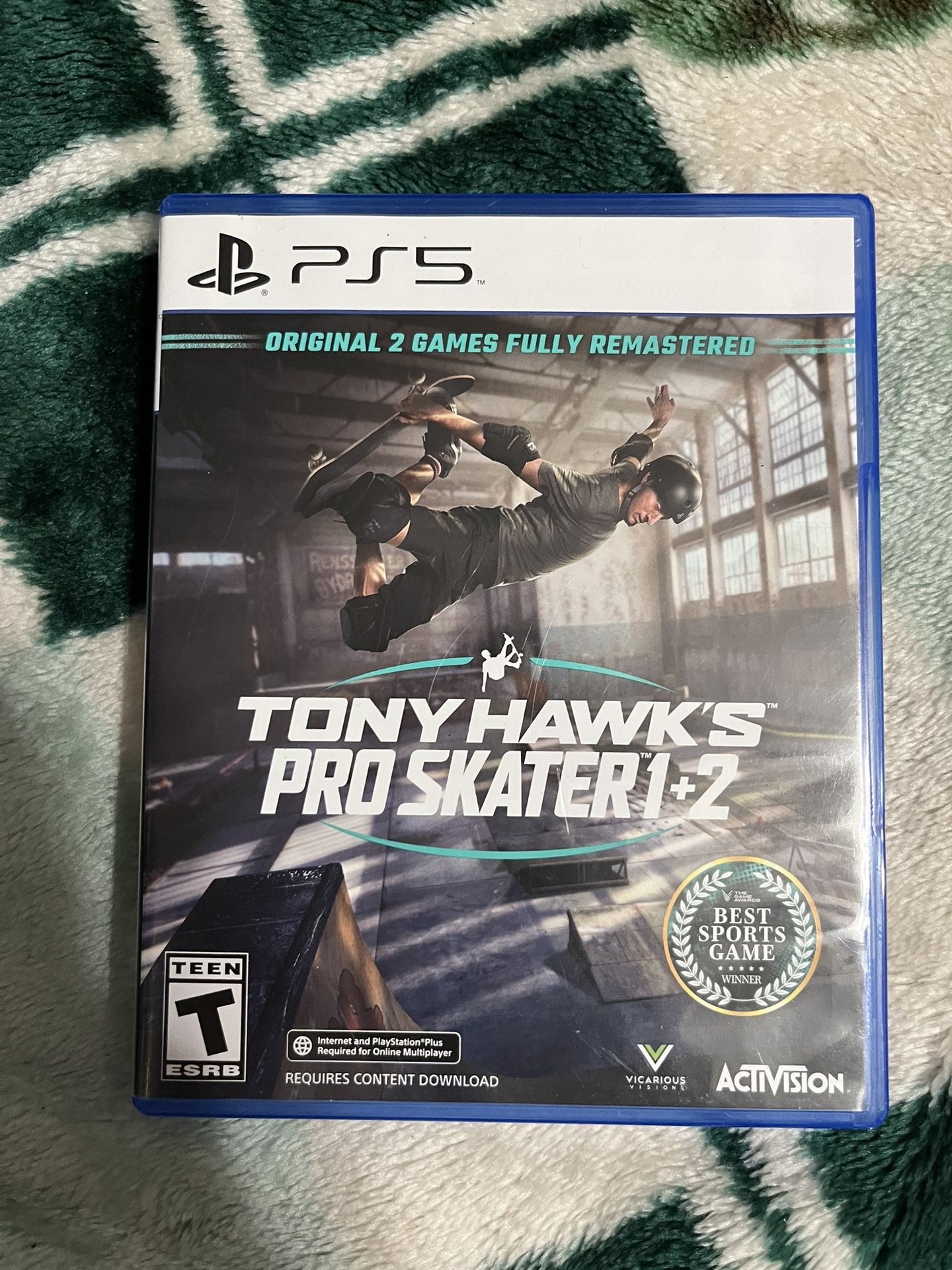 Tony hawk Pro Skater 1+2