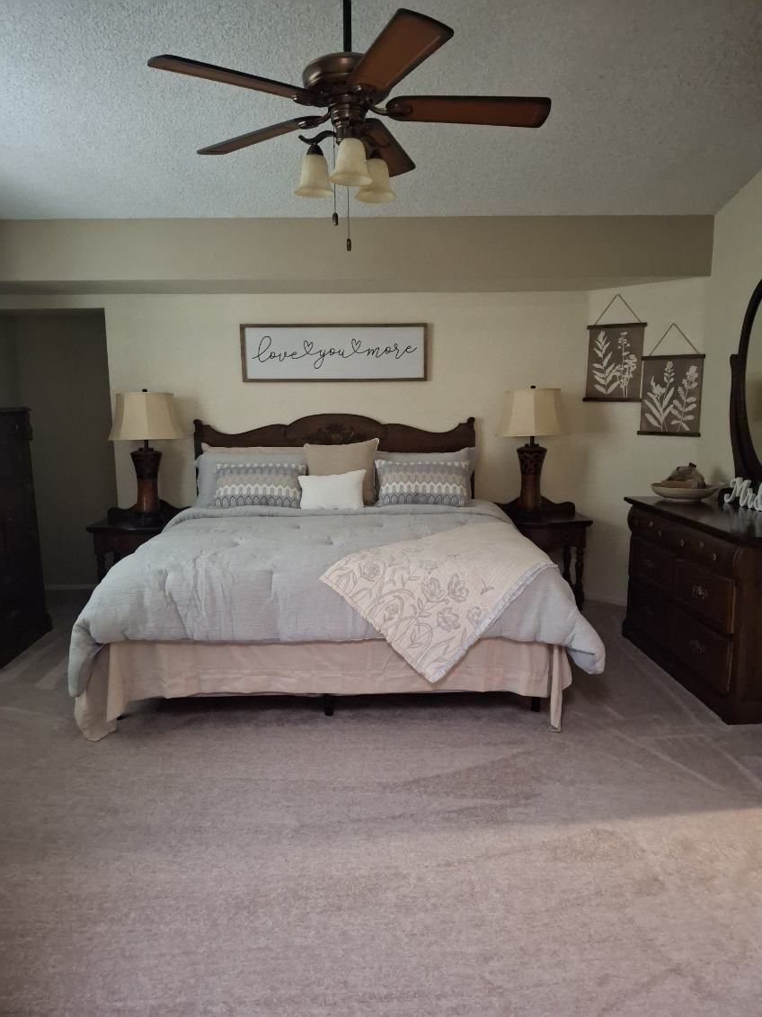 Complete Bedroom , Tempur- Pedic Mattress And Box , King Size