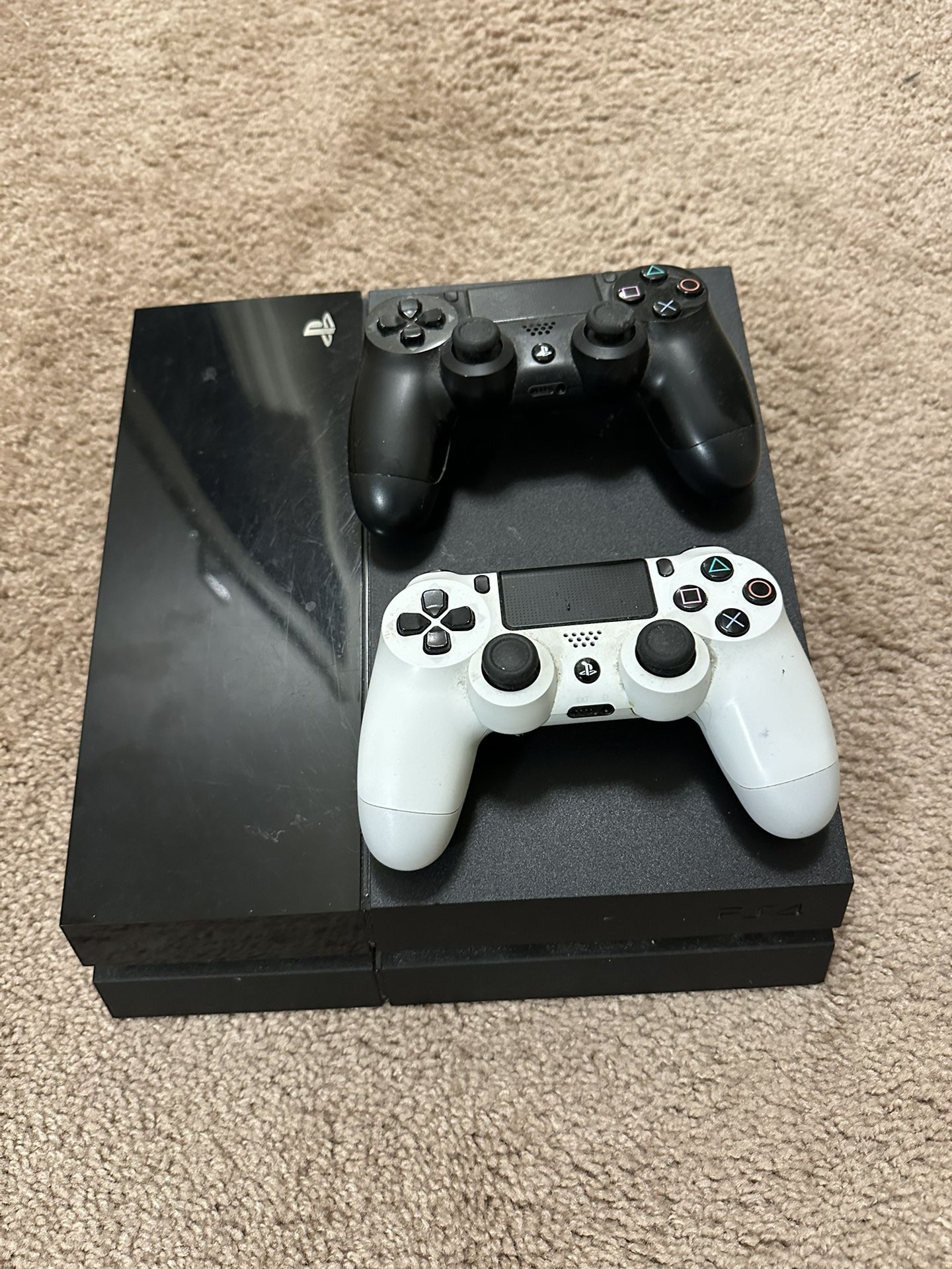 PS4 W/ Two Controllers