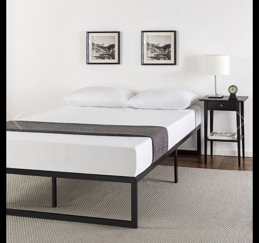 Zinus Abel 14 Inch Metal Platform Bed Frame, Twin