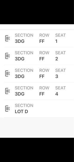 Dodgers VS  the Phillies .. 4” Tickets Back of home plate. Everything is included…