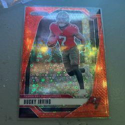 Bucky Irving rc orange disco prizm