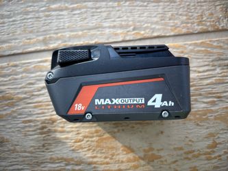 Ridgid 18V 4.0 Ah Max Output Battery