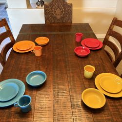 FIESTAWARE - 12 Place Setting. 