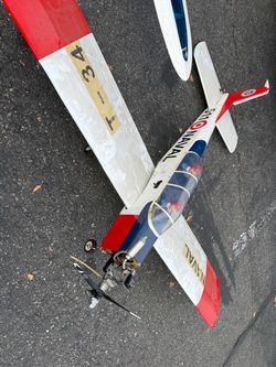 Vintage nitro gas plane surpass 53