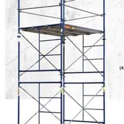 5’x7 SCAFFOLD X 10ft High With Safety Rail 1100.00