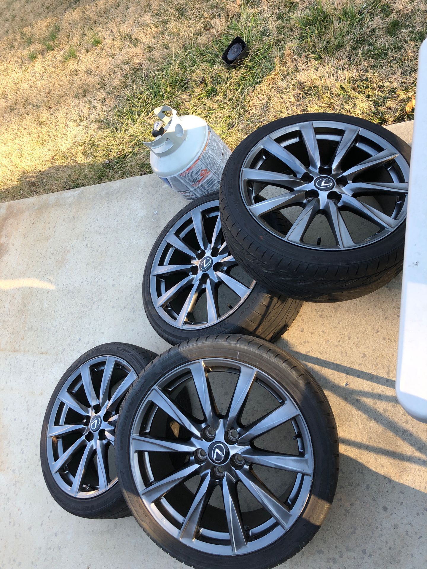 Lexus ISF wheels