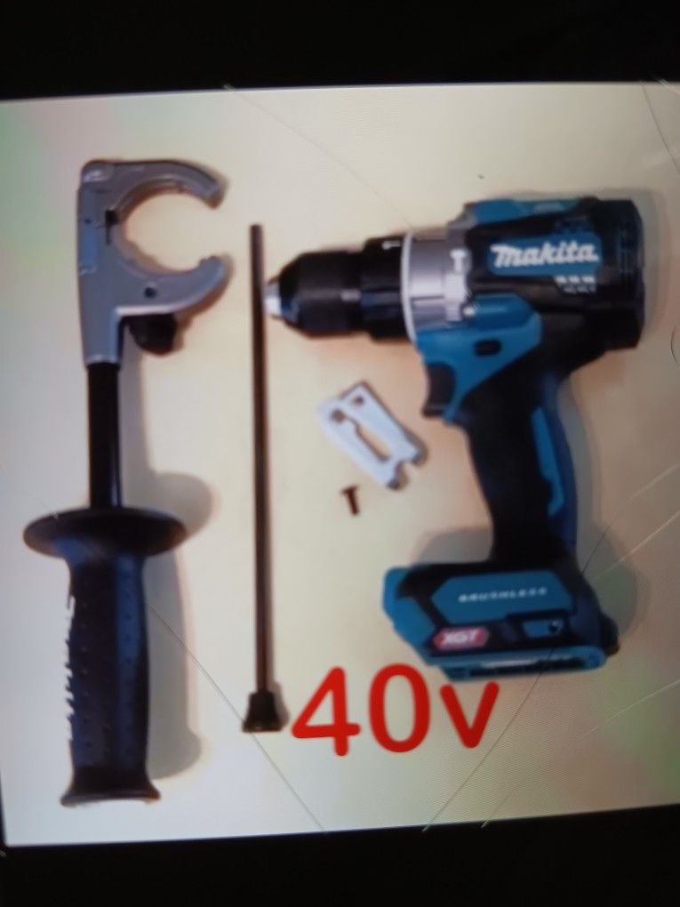 Makita New Hammer Drill 40v Brushless