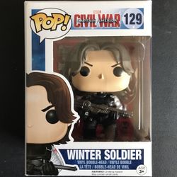 Captain America Civil War Winter Soldier Funko Pop