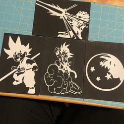 hand made dragon ball z canvas print