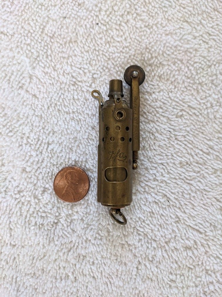 Pocket Lighter IMCO 105107 IFA 1927 Model Brass Austria Trench Lighter
