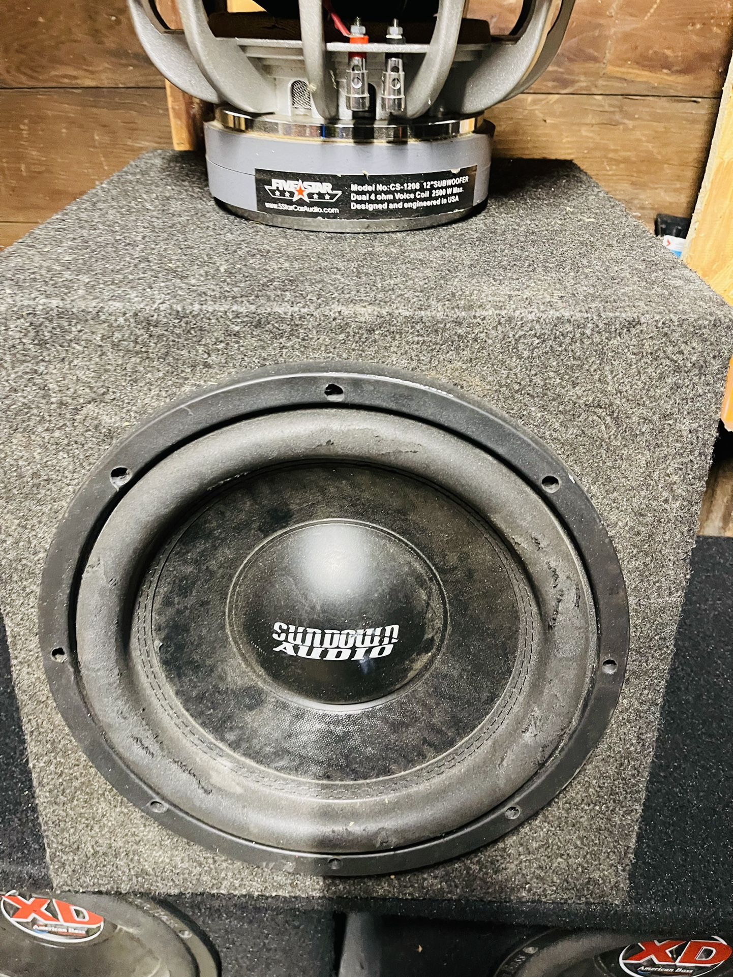 Sundown 12’ Subwoofer In Box