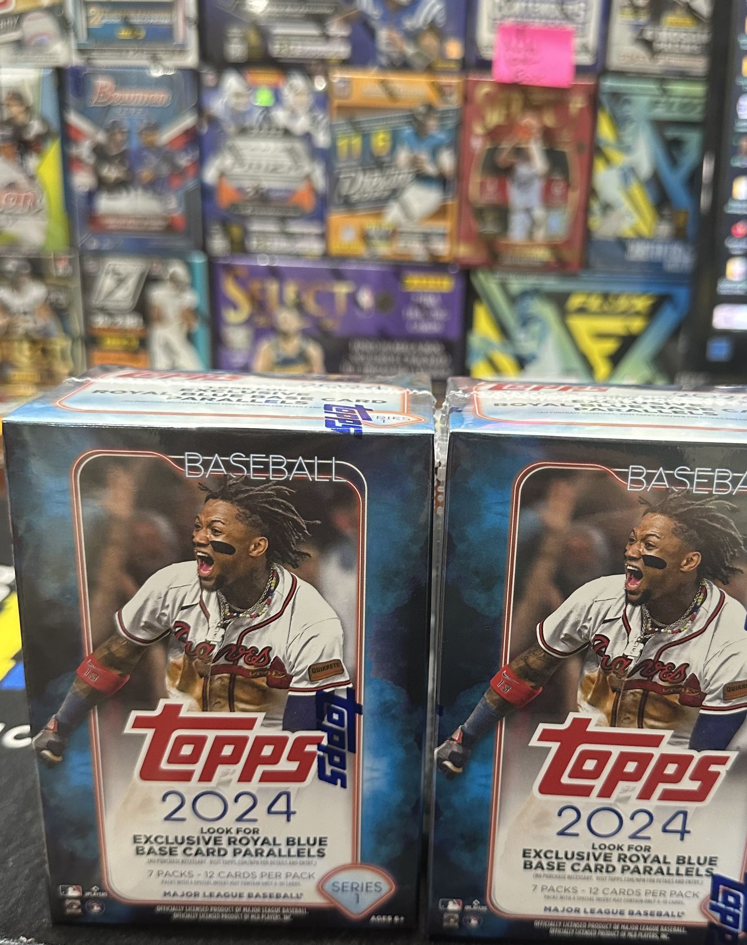*BRAND NEW* 2 SEALED 2024 TOPPS SERIES 1 One BLASTER BOXES For $79! (ELLY DE LA CRUZ & COWSER HUNT 🔥 (Exclusive Royal Blue Parallels) 168 Total Cards