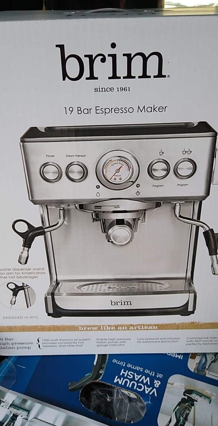 Brim espresso maker